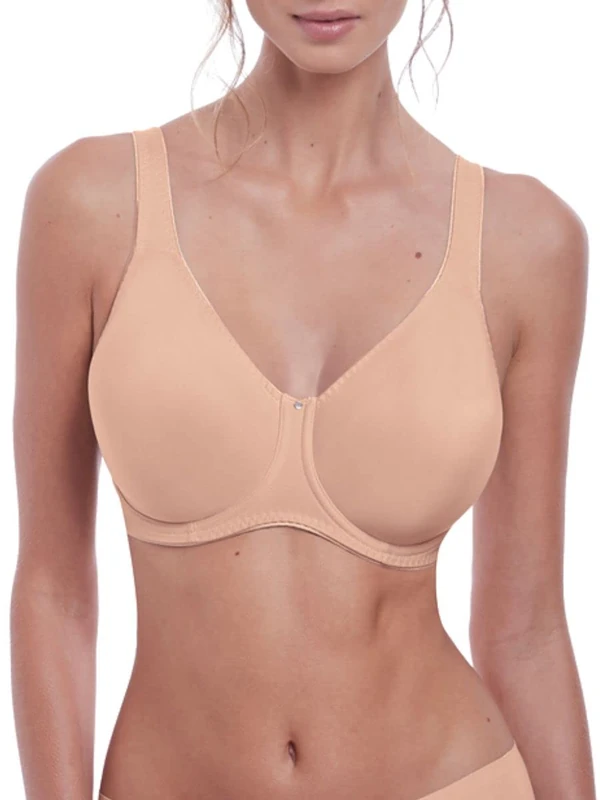 Fantasie Women's Aura Molded Full Cup Underwire T-Shirt Bra, Natural Beige, 30DD