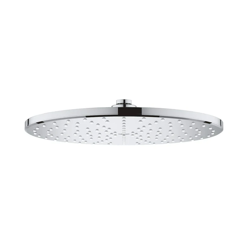 GROHE Rainshower 310 Mono Head Shower, 310mm Water-Saving Shower Head, Chrome Finish, Round Shape 26562000