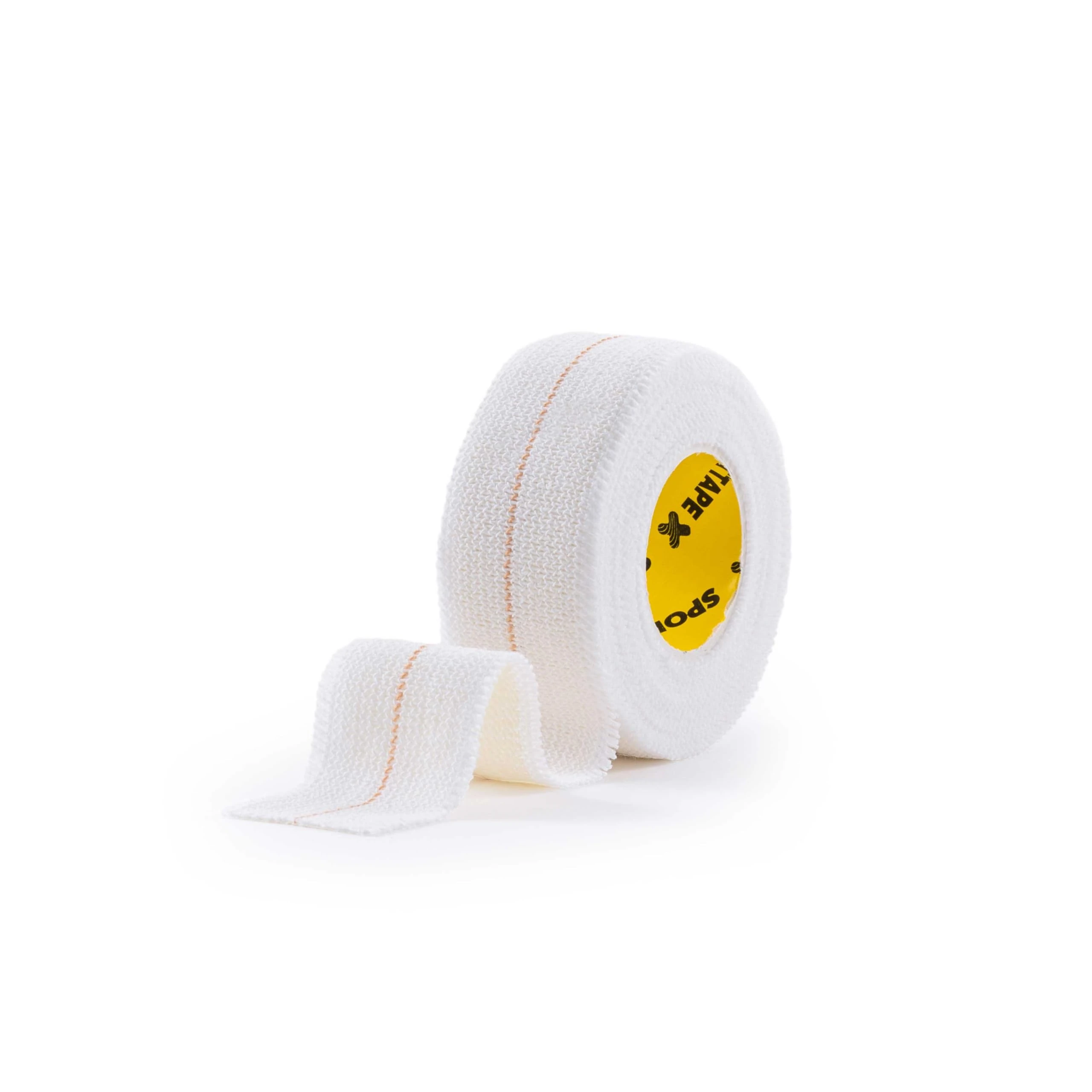 SPORTTAPE EAB Fabric Strapping Tape - 2.5cm x 4.5m | Thumb Tape, Rugby Finger & Toe Tape | Non Tear Elastic Adhesive Bandage Tape, Strapping Tape for Sport and Medical Use - Single Roll