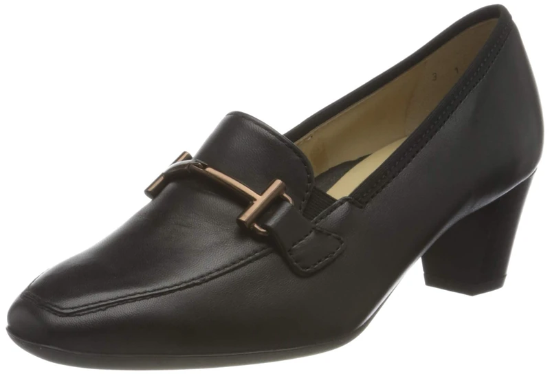 ARA Women's Vicenza Closed-Toe Pumps, Blue, 6 UK