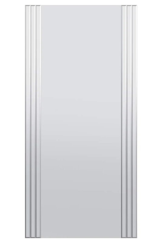 Oakley All Glass Detailed Large Modern Mirror 174 x 85 CM