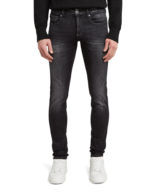G-Star Men's Revend Skinny, Black (pitch black 51010-B964-A810), 35W / 34L