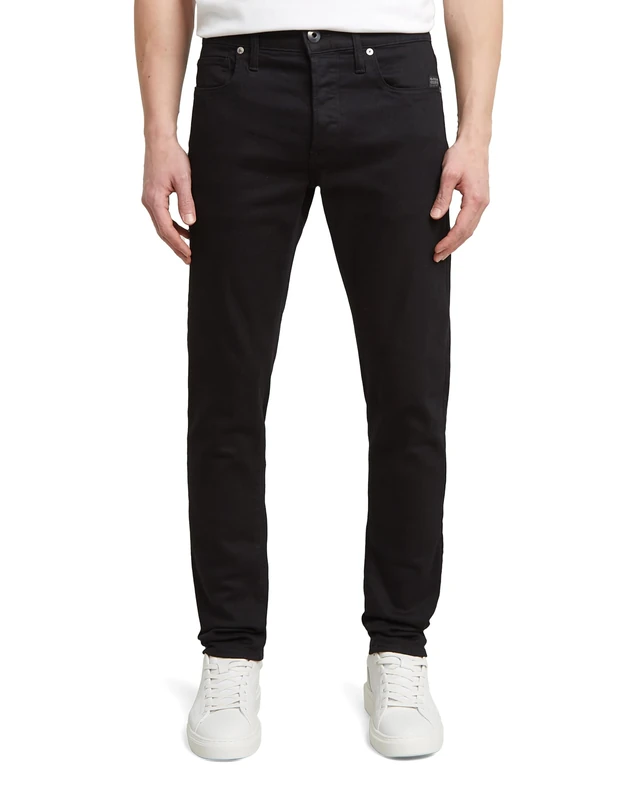 G-STAR Men's 3301 Slim Jeans, Black (pitch black 51001-B964-A810), 29W / 34L