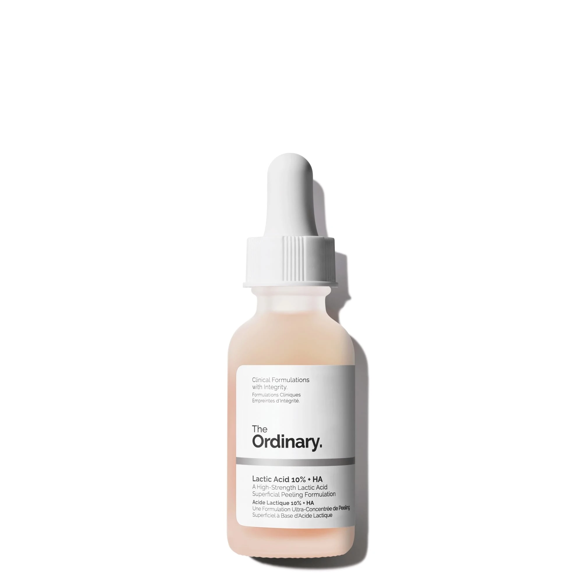 The Ordinary Lactic Acid 10% + HA 2%, High-Strength Exfoliating Serum for Smoother, Brighter Skin, 30ml