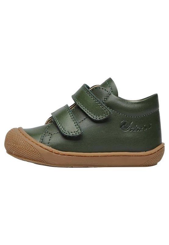 Naturino 1201290401 Unisex Babies’ First Walker Shoe, Verde Scuro, 4 UK