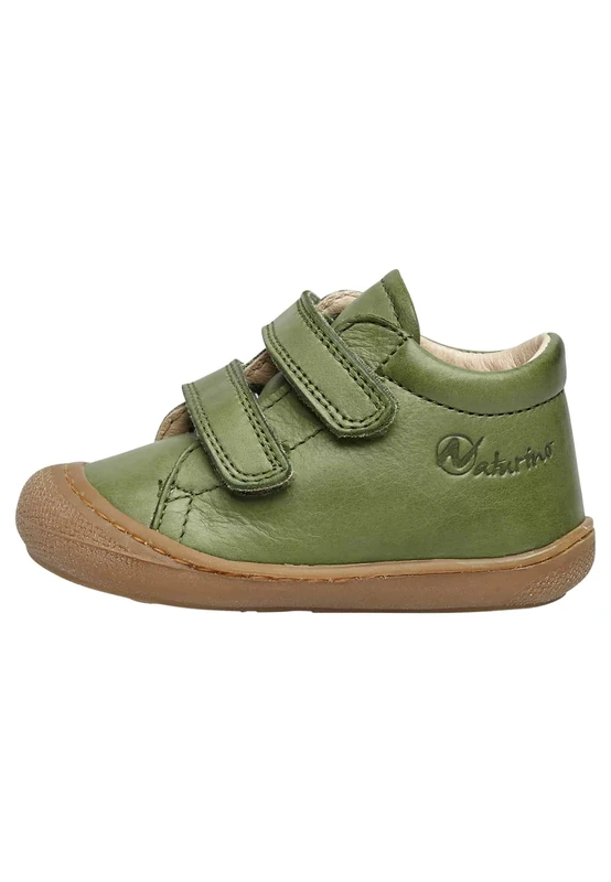 Naturino 1201290401 Unisex Babies’ First Walker Shoe, Verde Scuro, 3 UK