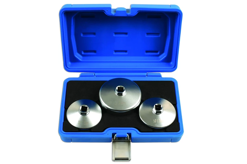 Laser 7527 Oil Filter Wrench Set 3pc - for JLR