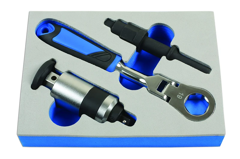 Laser 7540 Impact Driver Set 3/8" D 4pc