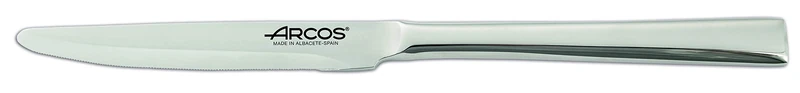Arcos Series Capri - Box 12 Pieces Table Knife - Monoblock of one Piece Stainless Steel 110 mm (4.33 Inch) Silver Colour (12 Piece)