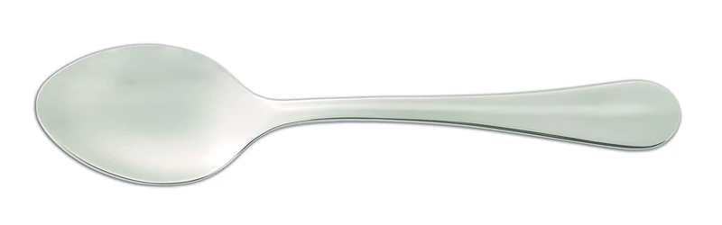 Arcos Series Burdeos - Box 12 Pieces Dessert Spoon Table Spoon - Monoblock of one Piece Stainless Steel 18/10 and 190 mm (7.00 Inch) Silver Colour (12 Piece)