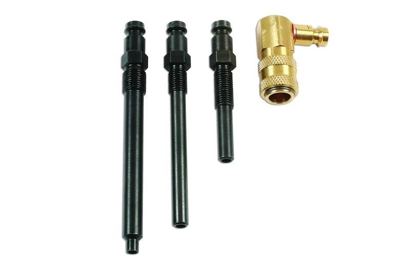 Laser 7523 Glow Plug Compression Adaptor Kit - for JLR Diesel