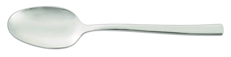 Arcos Series Capri - Box 12 Pieces Dessert Spoon Table Spoon - Monoblock of one Piece Stainless Steel 18/10 and 190 mm (7.28 Inch) Silver Colour (12 Piece)