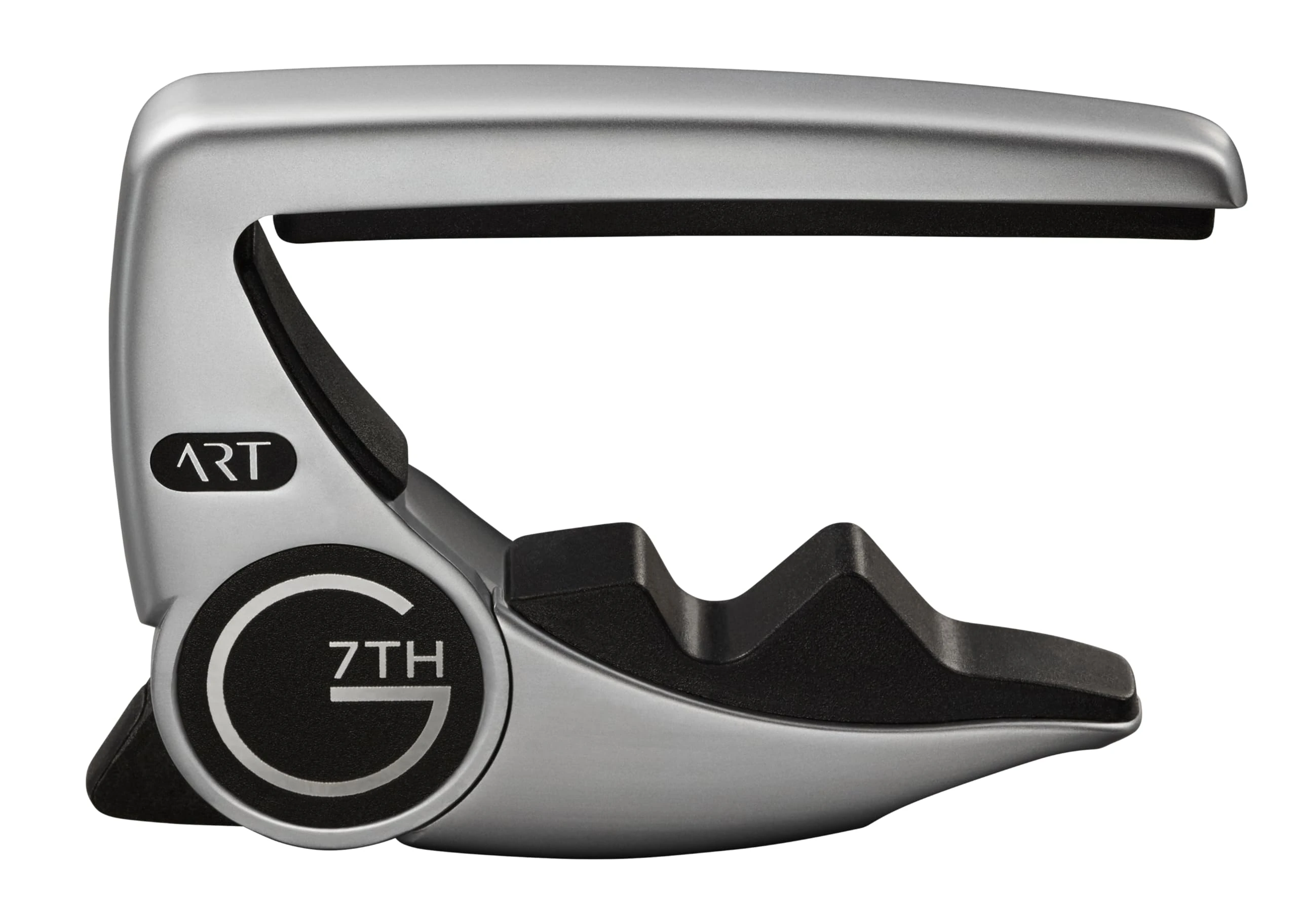 G7th Performance 3 6 String Silver Guitar Capo - Groundbreaking Tension Control & Adaptive Radius Technology - The Perfect Capo for Acoustic Guitar and Electric Guitar, UK Designed Excellence