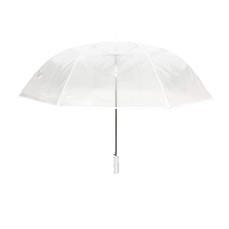 SMATI Large Transparent Golf Umbrella - 124cm Automatic Opening