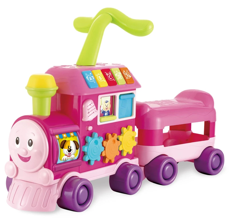 Toy School Walker Ride-On Learning Train