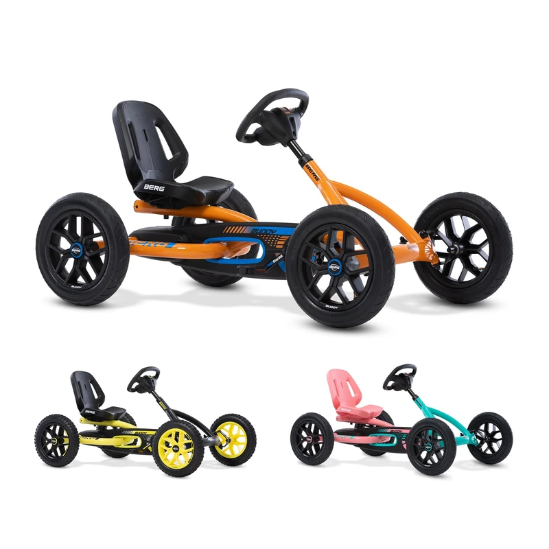 BERG Buddy B-Orange Unisex Children's Pedal Go-Kart - Image 1