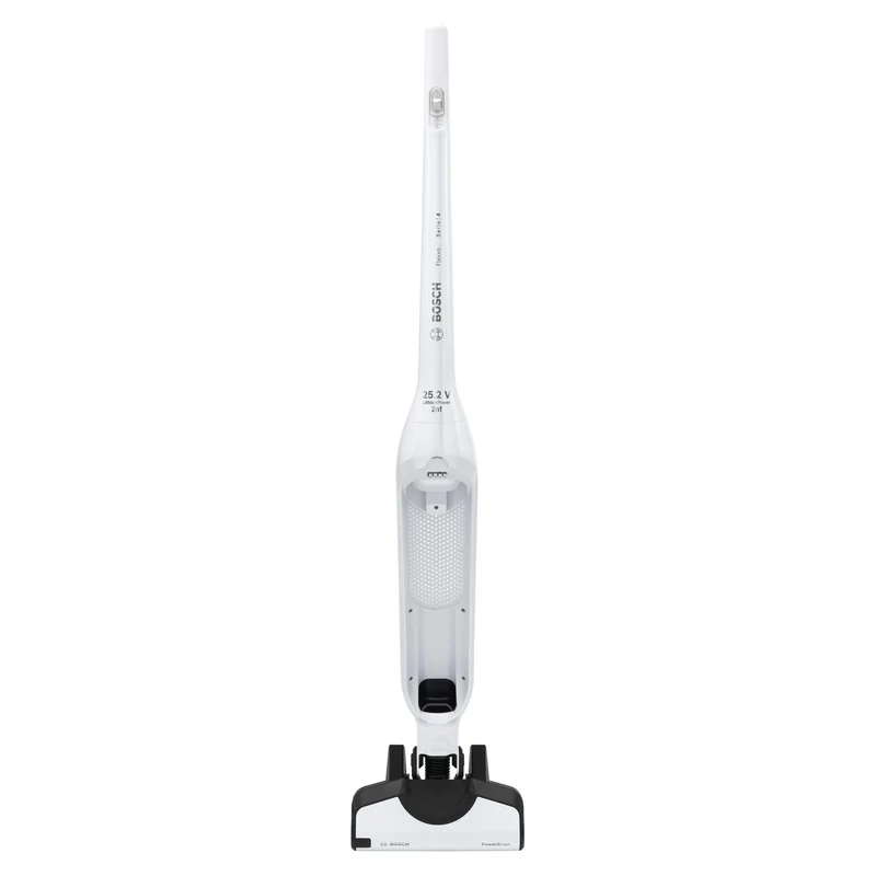 Bosch Flexxo Serie 4 BBH3251GB ProHome Cordless Vacuum Cleaner, 55 minutes runtime, White/Grey