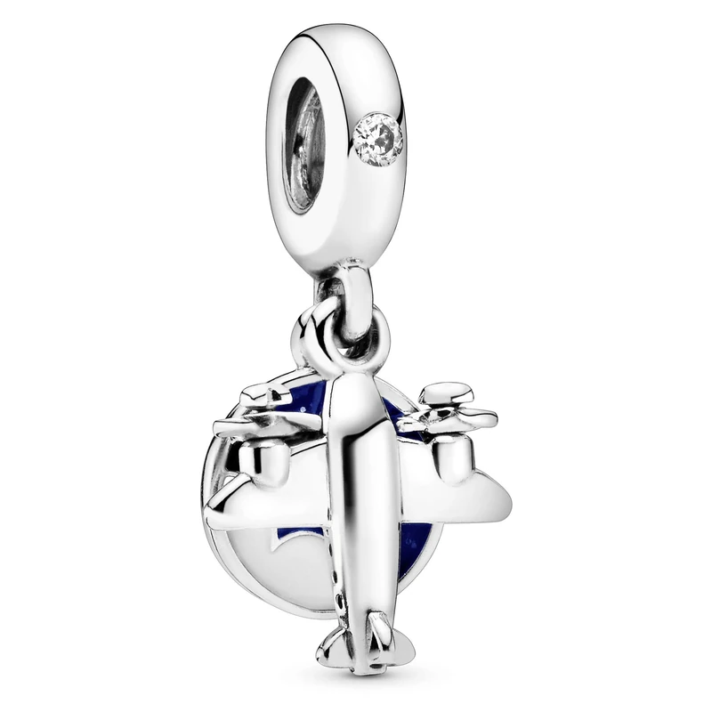 Pandora Propeller Plane Dangle Charm 798027CZ - Image 1