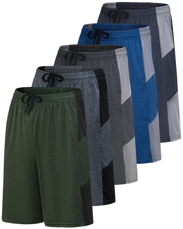 Real Essentials Men's Laufshorts Tennis Shorts, G Adjustment, M