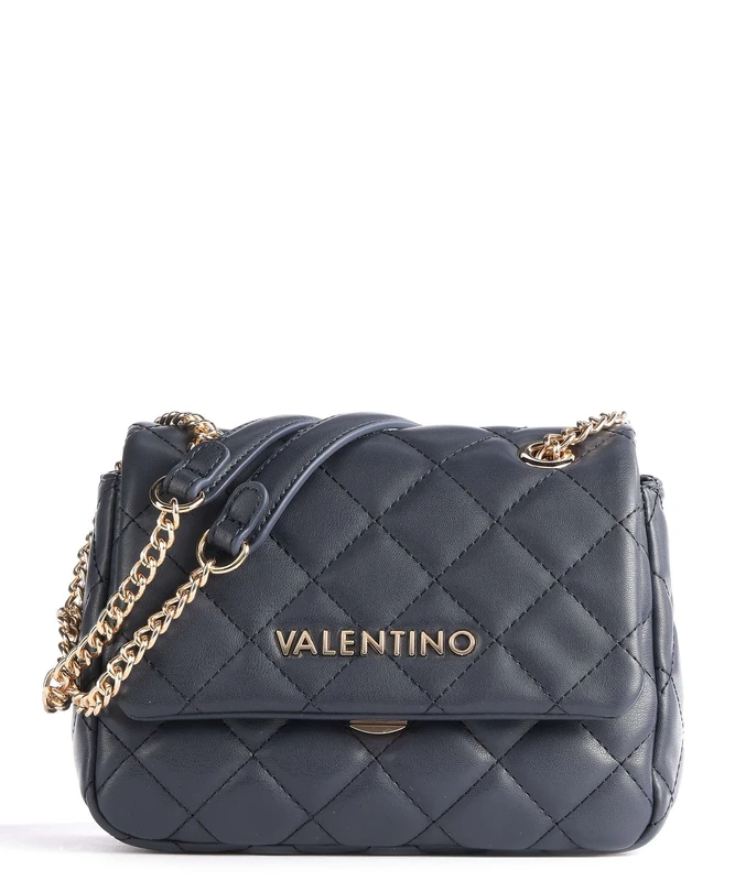 Valentino by Mario Valentino Ocarina Women’s Cross-Body Bag, Blue (Blu), 8x13.5x18.5 centimeters (B x H x T)