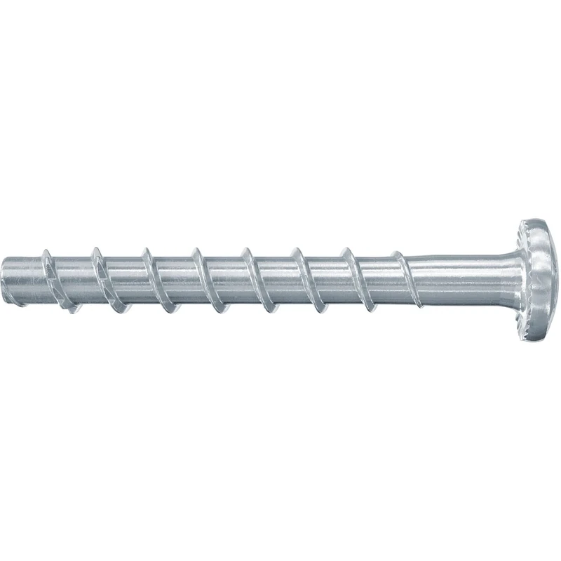 Fischer ULTRACUT FBS II 6x80/25 P-Concrete Screw for Attaching Rails, Metal Profiles, Pipes in Concrete 100 Pieces Item No. 546381 Grey