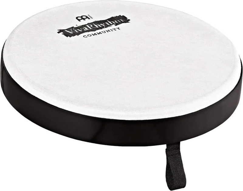 Meinl Percussion VivaRhythm Drum Head - Plastic Head for 14-inch Bass Drums - Diameter 35.56 Inches - Pre-Tuned - Plastic, White (VR-POHBD14-SH)