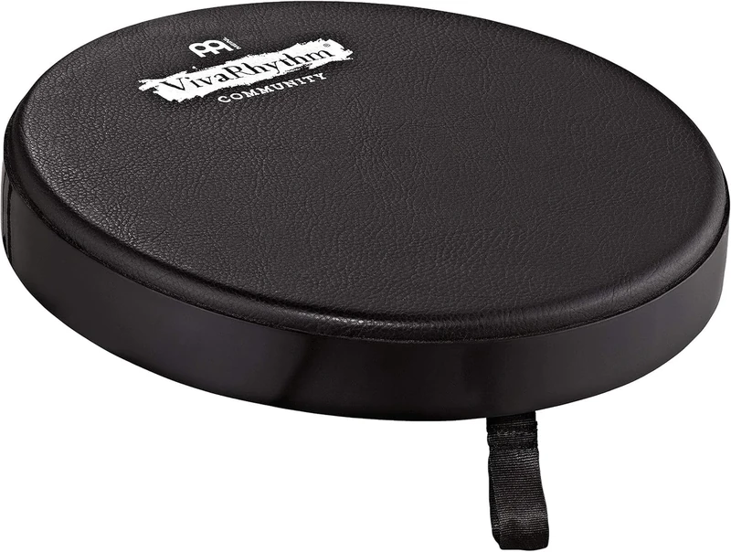 Meinl Percussion VivaRhythm Drum Head - Nappa Head for 12-inch Bass Drums - Diameter 30.48 Inches - Pre-Tuned - Nappa, Black (VR-POHBD12-NH)