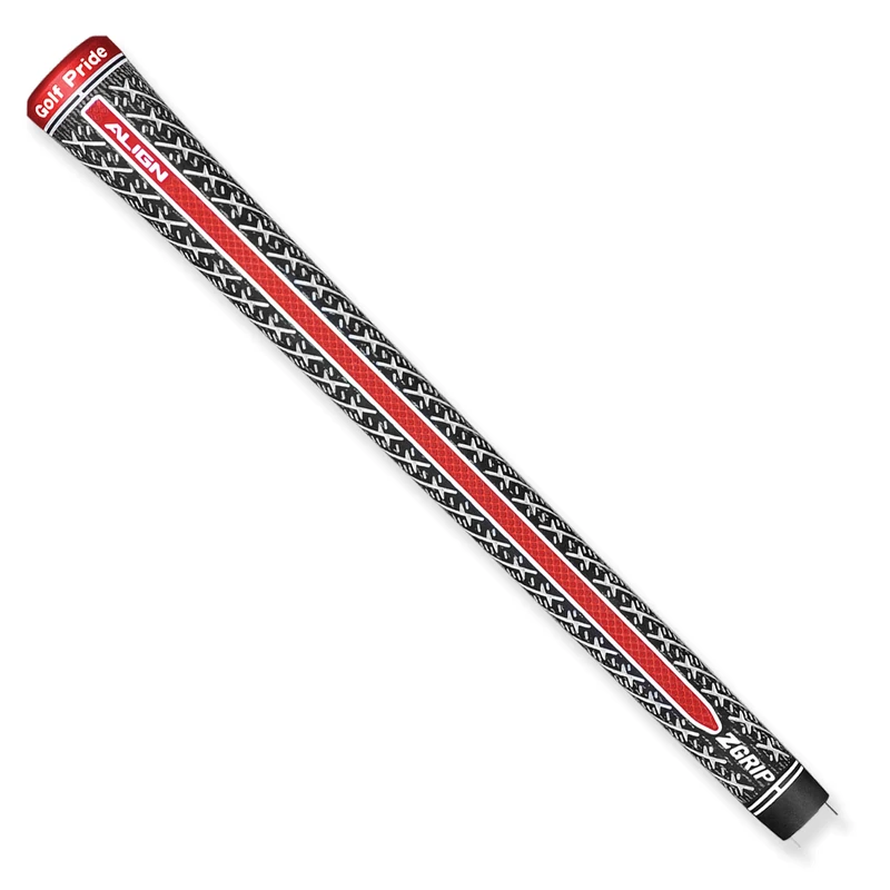 Golf Pride Grip Z-Cord Align Golf, Red/Black, Standard, GRXS-60X-C49-XA - Image 1