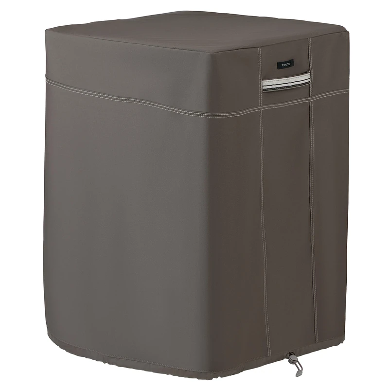 Classic Accessories Ravenna Fire Column Cover (56-262-011501-EC), Dark Taupe/Mushroom/Espresso