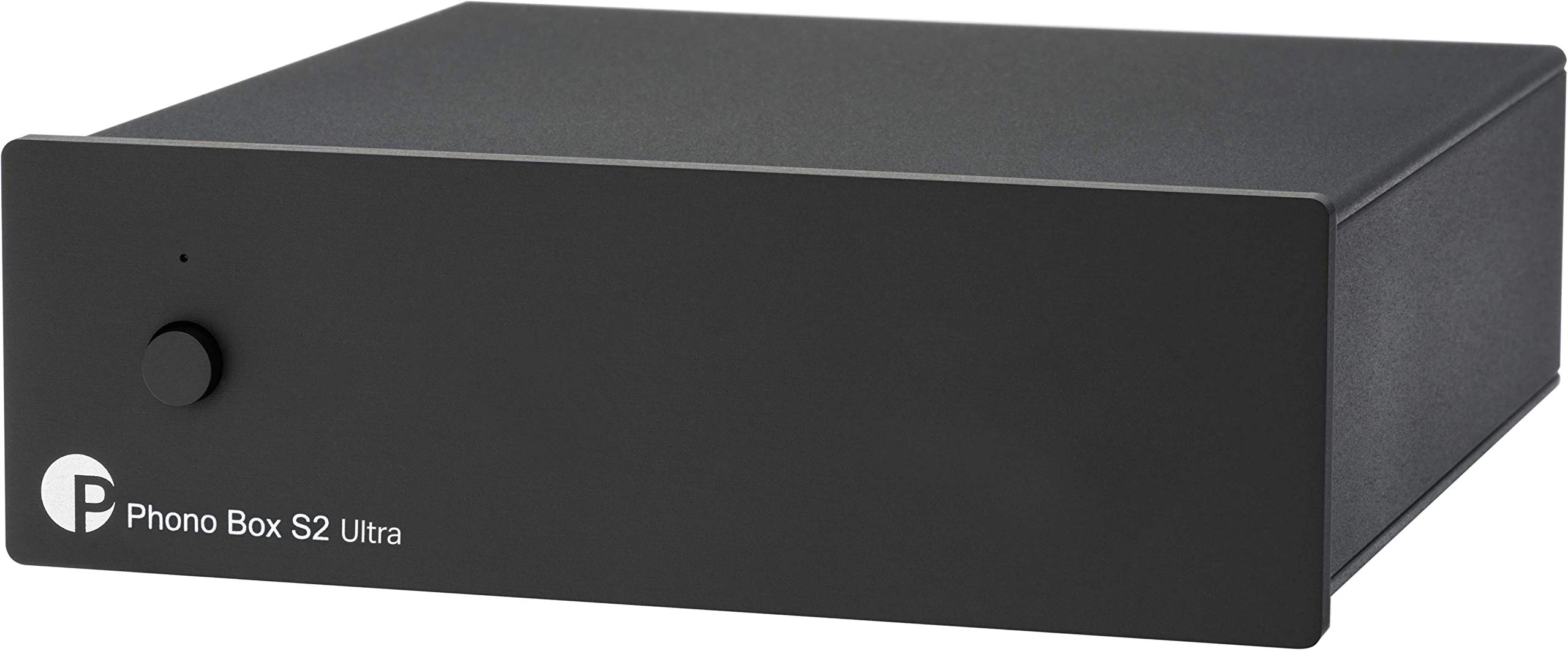 Pro-Ject Phono Box S2 Ultra, Fully discrete MM/MC phono preamplifier (Black)