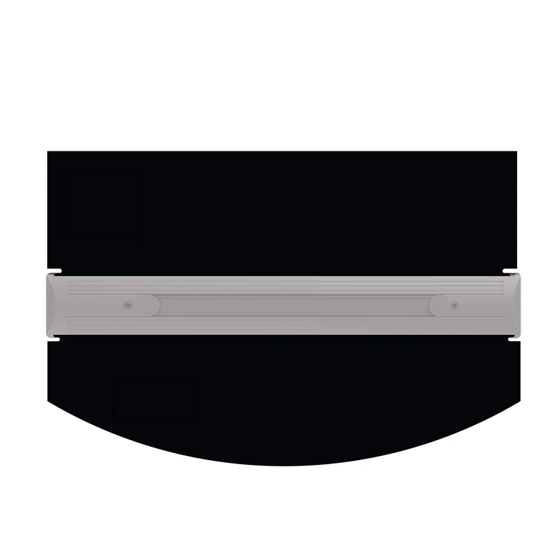 iQuatics Universal Replacement Flap Set with Vision 180 Compatible without Holes, One Size, Black ABS Pinseal