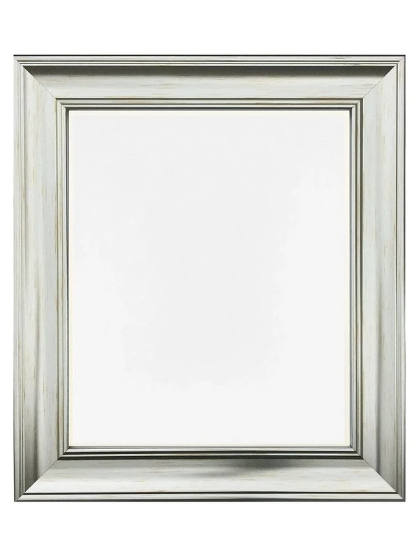 FRAMES BY POST Scandi Vintage Silver Picture Photo Frame 20 x 20 inch