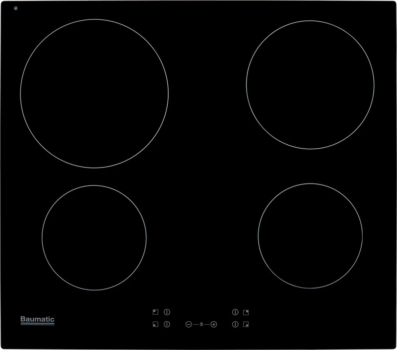 Baumatic BHIC605 59cm Ceramic Hob - Black
