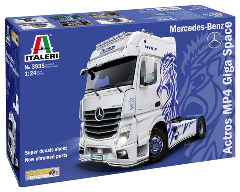 Italeri 1:72 - Mb Actros Mp4