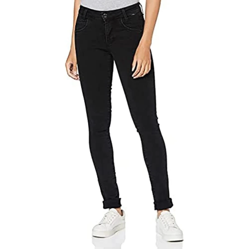 Mavi Women's Adriana Skinny Jeans, Black (Smoke London Str 29254), W26/L32 (Manufacturer Size: 26/32) - Image 1