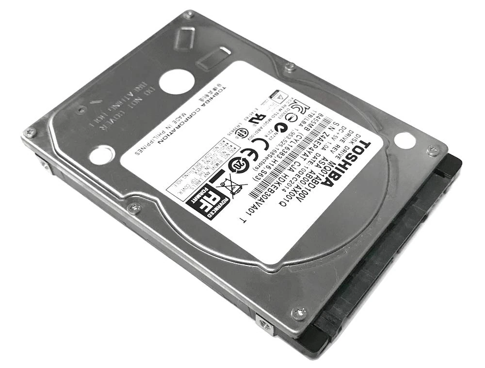 Toshiba 1TB 5400RPM 8MB Cache SATA 3.0Gb/s 2.5 inch Internal Hard Drive Notebook (MQ01ABD100V) - 1 Year Warranty,Usb
