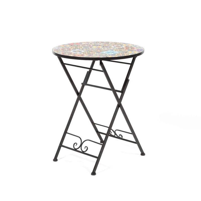 Outdoor Mosaic Prague Model Table