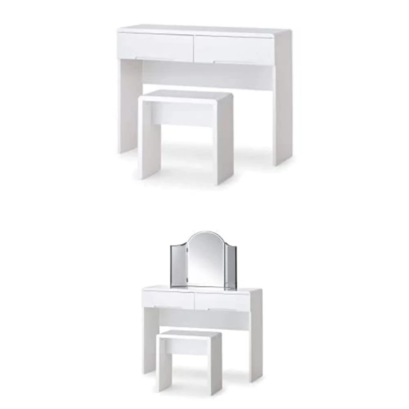 Julian Bowen Set Of Manhattan Dressing Table & Stool