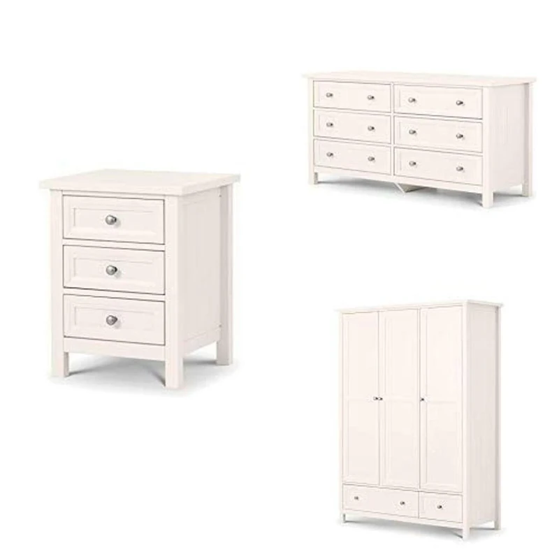 Julian Bowen Maine White Bedroom Set 8 - Image 1