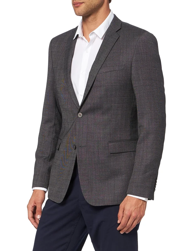 Strellson Premium Men's Cale Suit Jacket, Grey (Grey 036), 40 (Size: 90)