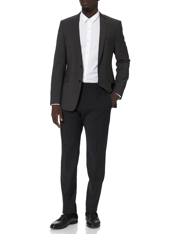 Strellson Premium Men's Allen2.0 12 Suit Jacket, Grey (Charcoal 019), 24