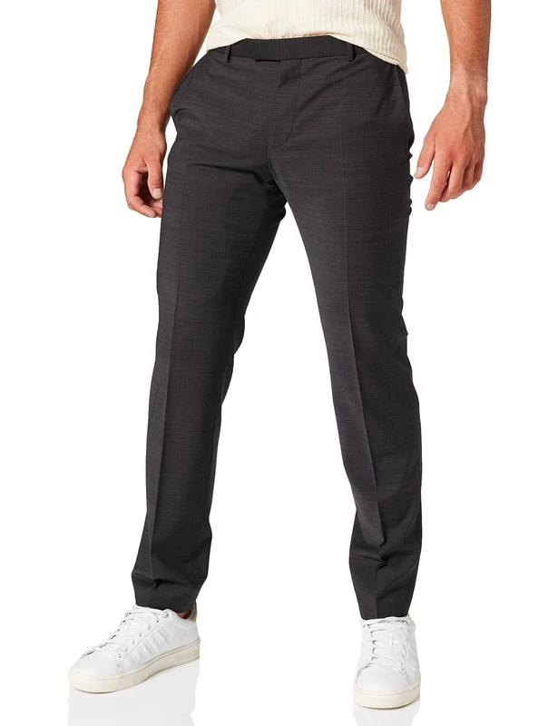 Strellson Premium Men's Mercer2.0 12 Suit Trousers Not Applicable, Grey (Charcoal 019), 40 (Manufacturer Size: 90) - Image 1
