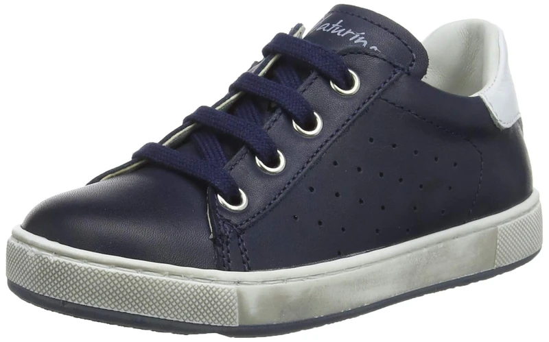 Naturino 1201350001 Unisex Kids’ Gymnastics Shoes, Blue (Navy/Bianco 1c49), 5 UK