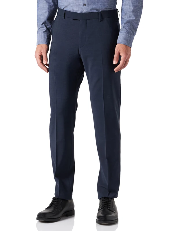 Strellson Premium Men's Mercer2.0 12 Suit Trousers, Blue (Navy 412), 28