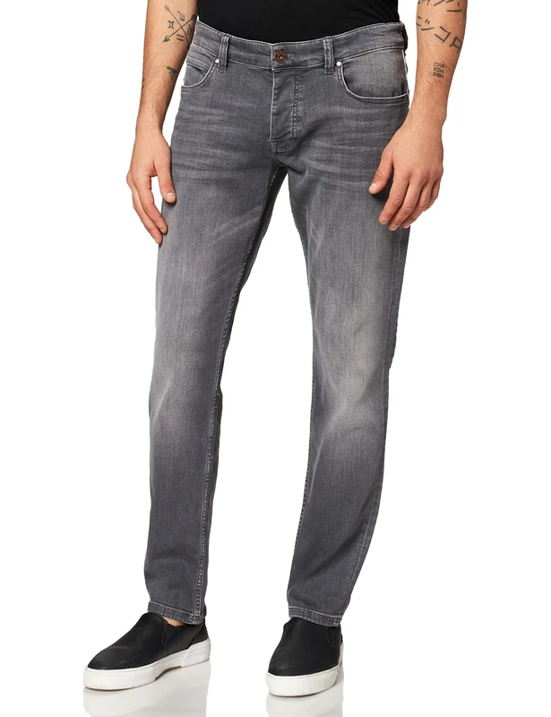 Strellson Premium Men's Robin Slim Jeans Not Applicable, Grey (Grey 036), W35/L32 (Manufacturer Size: 3532) - Image 1