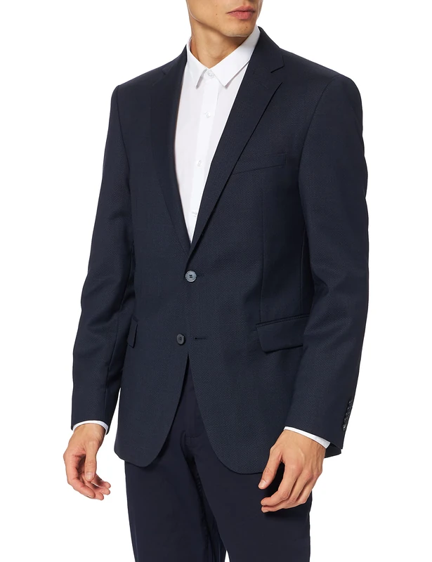 Strellson Premium Men's Rick Suit Jacket, Blue (Blue 403), 20 (Size: 46)