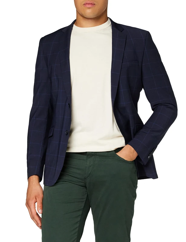 Strellson Premium Men's Allen St Suit Jacket, Blue (Blue 412), 94