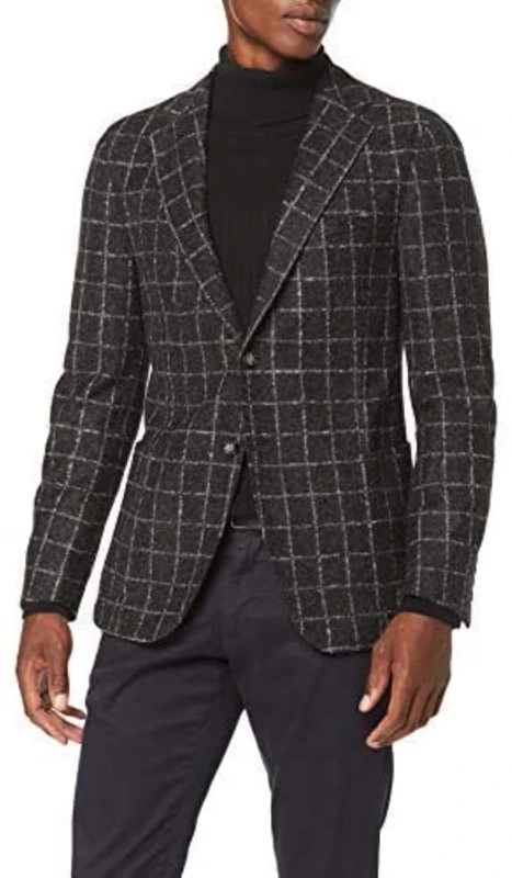 Strellson Premium Men's Ardoc-j Blazer Not Applicable, Grey (Grey 019), 102
