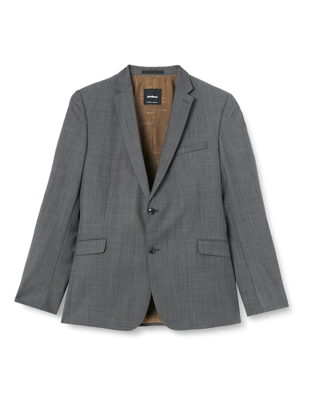Strellson Premium Men's Allen Suit Jacket, Grey (Grey 035), 24 (Size: 50)