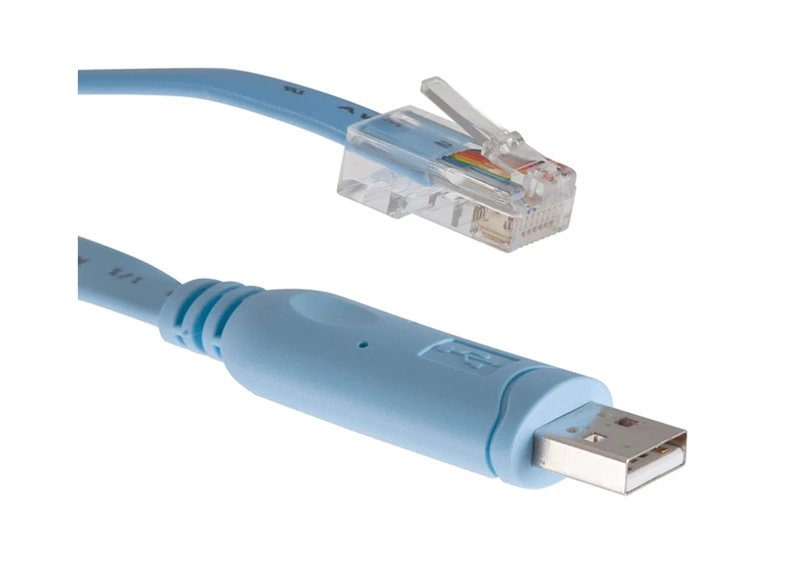 Cisco Micro USB to RJ-45 Console Cable Adapter for Cisco 1101 and 1109 Integrated Service Routers, 90-Day Limited Warranty (CAB-CON-USBRJ45=) - Image 1
